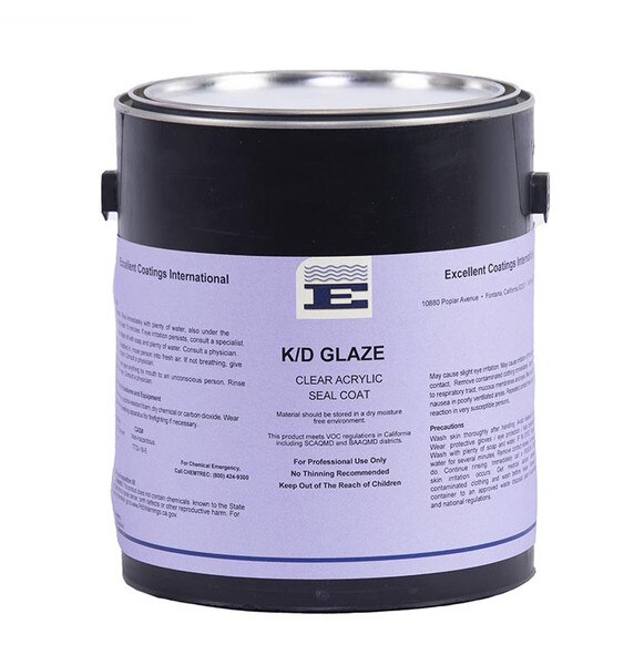 Image of Excel-Coat KD Glaze per Gallon Unit - Clear